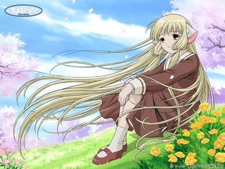 Chobits - anime, chobits, chi