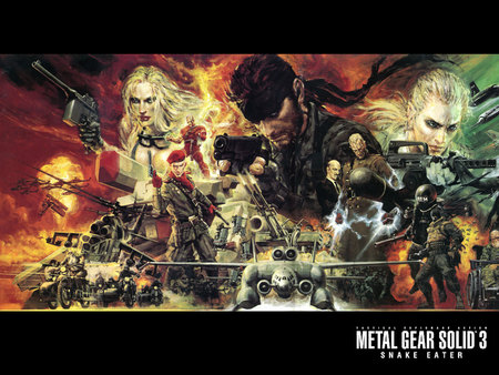 Metal Gear Solid 3: Snake Eater Wallpaper - metal, eva, 3, shagohod, solid, eater, ocelot, snake, gear, volgin