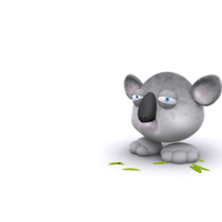 3-d Koala