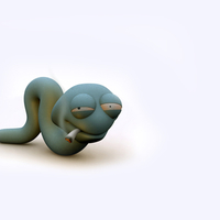 3d Worm Smoking