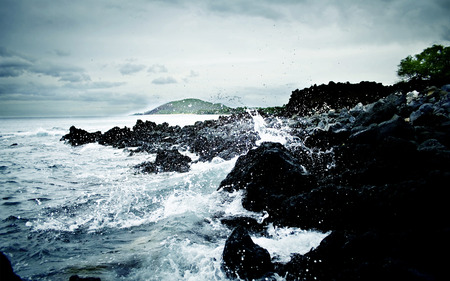 The beauty of Stormy Seas - waves, sea, stormy, ocean, dark