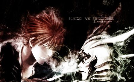 Ichigo Vs Ulquiorra - ulquiorra, schiffer, bleach, kurosaki, ichigo