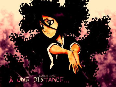 At a distance - kuchiki, rukia, bleach