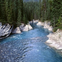 Vermillion River Kootenay National Park Canada