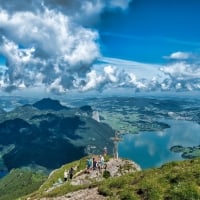 Mountains and Lakes in Austria