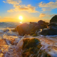 Bonsai Beach, Oahu, Hawaii