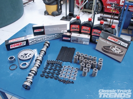 Comp Cams Camshaft & Valve Spring Kit - cam, kit, spring, valve, shaft