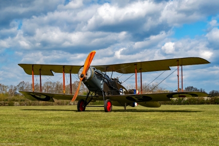 British WWI Biplane