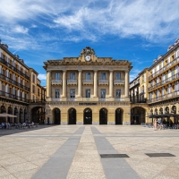 Constitucion Sq., San Sabastian, Spain