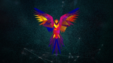 Project_303_2018 MastrMarco - Parrot, linux, windows, wallpaper, MastrMarco
