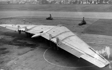 Northrop YB-49 'Flying Wing' - Jet, Northrop YB49, Jets, Flying Wing