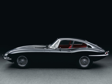 1961 Jaguar E-Type - british, jaguar, car, coupe