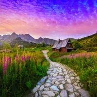 The beautiful Tatra mountains