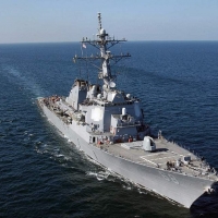 Carrier Strike Group 21 Air Defence Destroyer DDG 68 USS THE SULLIVANS