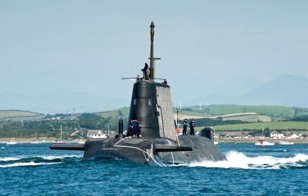 CSG 21 HMS ARTFUL  S212  NUCLEAR POWERED ATTACK SUBMARINE - DESIGNED TO DEPLOY SPEC OPS FORCES, 98 CREW, SPEARFISH HEAVY TORPEDOES, 21 INCH TORPEDO TUBES