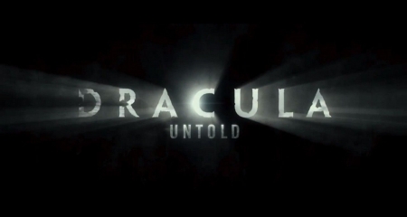 Dracula Untold (2014) - black, poster, word, movie, dracula untold