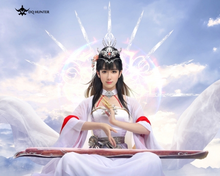 Goddess - frumusete, fantasy, dqhunter, girl, luminis, dq hunter, goddess