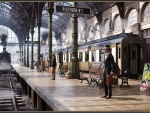 Morning Train on Platform 7