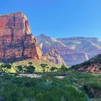 Zion National Park, morning sun