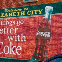 Coke Sign in Elizabeth City, North Carolina