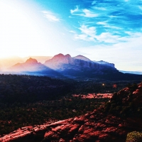 A morning hike in Sedona, Arizona