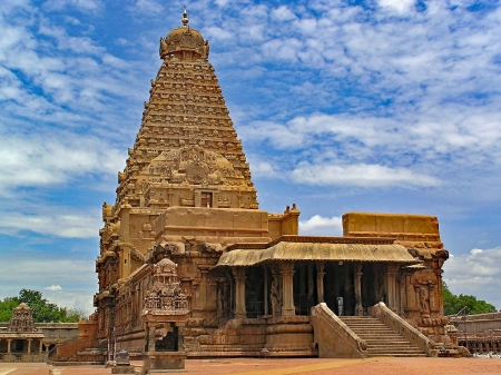 Brihadeeswara-temple - Religious & Architecture Background Wallpapers 