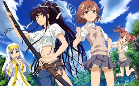 A Certain Magical Index - girls, index, magical, certain