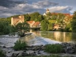 Town by River in Germany