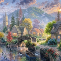 Mountain village