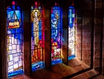 Stained Glass in Cathedral, Scotland