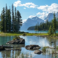 Lake in Canada