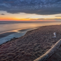 Beach in Latvia