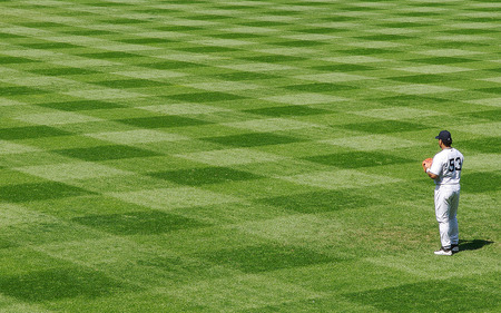 field - baseball field, grass