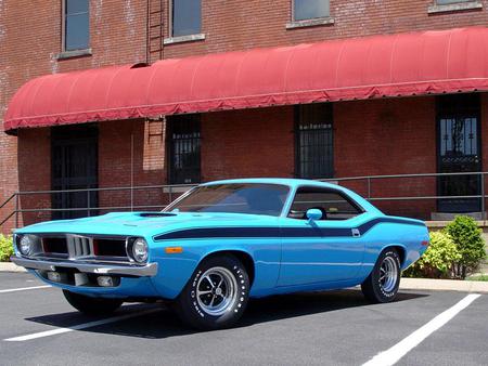 Plymouth 'Cuda '1974 - plymouth, car, tuning, cuda, hemi