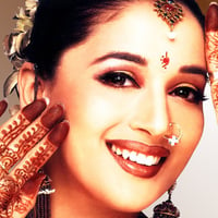 Madhuri in hena