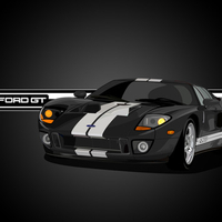 Ford GT Vector Black