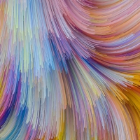 Abstract rainbow