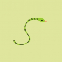 Snake art