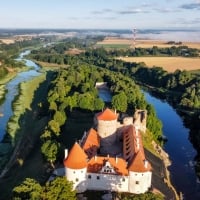 Bauska Castle in Latvia