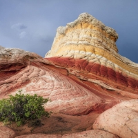 Sandstone in the Vermillion Cliffs, Arizona