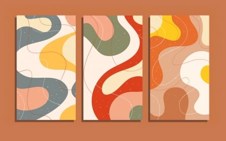 Abstract Colors - abstract, vector, colors, decor