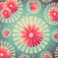 Vector flowers