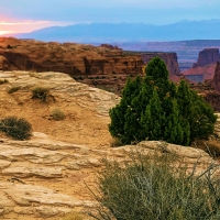 Sunrise in the Canyonlands