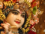 Lord Krishna With Flute