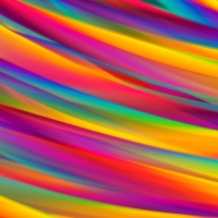 More rainbow abstract art