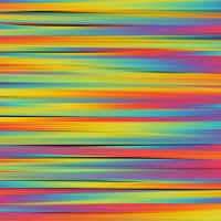 Rainbow lines pattern art