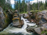 Lower Yaak Falls in northwest Montana