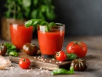 Tomato with  basil