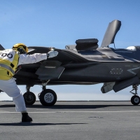 CSG21 AN F 35B LIGHTNING II 617 SQN RAF