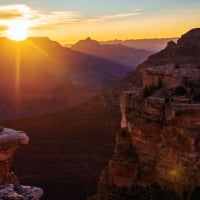 The Grand Canyon Morning View